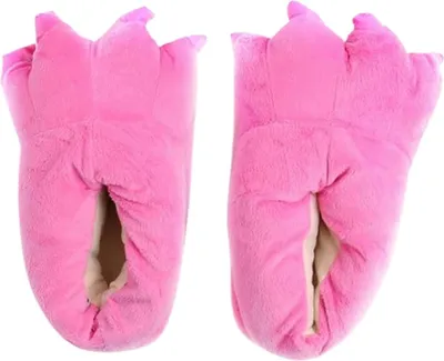 Immagine prodotto di Pantofole con artiglio 3D a punto rosa per adulti EU 37-44