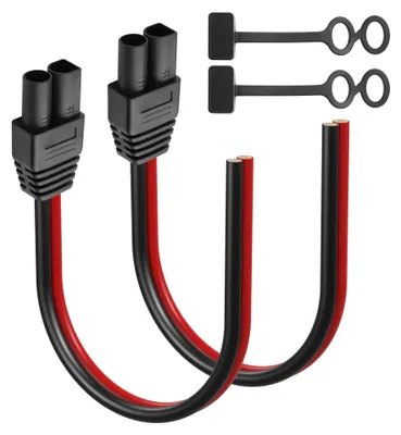 EC5 Stecker Power Pigtail Kabel 12AWG 0,3 m 2 Stück