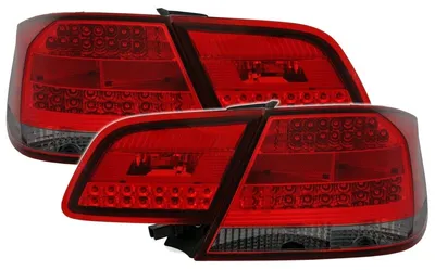Für BMW 3er E92 Coupe 2006-2010 LED Rückleuchten Heckleuchten Rot / Smoke in der Farbe Rot von AD TUNING GmbH & Co. KG