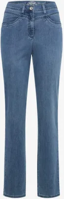 Produktbild von Raphaela by Brax -  Damen Five-Pocket-Jeans Style Laura New (11-6308), Größe:46, Farbe:BLEACHED.SLIGHTLY USED (28), Länge:Kurz