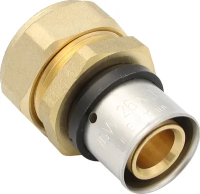 Produktbild von Pressfitting Übergang Verbundrohr 26x3 auf 28mm Kupferrohr TH Kontur