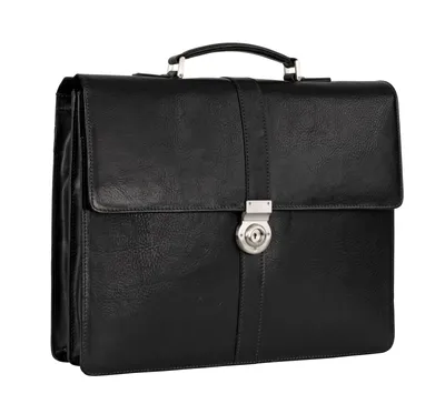 Produktbild von LEONHARD HEYDEN Leder Aktentasche Schultertasche mit Laptopfach Bergamo Briefcase 2 Black schwarz