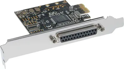 Produktbild von InLine Schnittstellenkarte, 1x parallel 25-pol, PCIe (PCI-Express), PCIe, Parallel, Moschip MCS9900CV-AA, 1,3 mm, 54 g, 175 mm