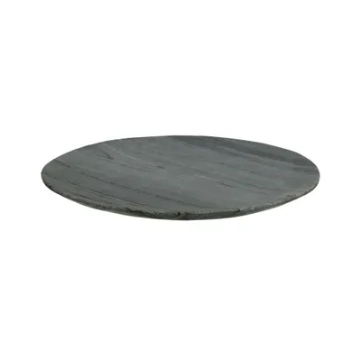 Productafbeelding van Pomax Marmar onderzetter, marmer, zwart, Ø 20 x H 1,5 cm