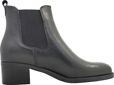 Imagen del producto de Botas de tacón bajo para mujer, color negro, estilo casual
