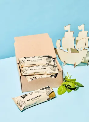 Produktbild von KoRo I Raw Bar Pineapple-Spinach 20 x 45 g