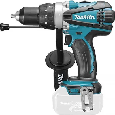 Image de Perceuse à percussion 18V Li-Ion LXT (machine seule) - MAKITA BHP458Z