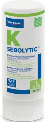 Zdjęcie produktu dla VIRBAC SEBOLYTIC SIS SZAMPON   dla psa i kota 250ML