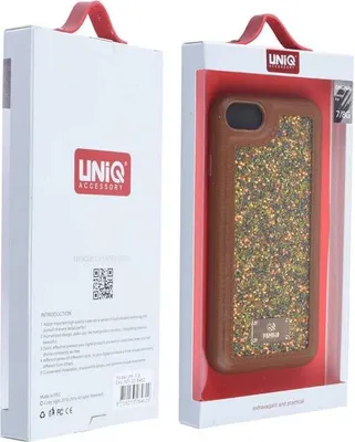 Produktbild von Backcover for iPhone 7/8 - Brown (8719273284629)