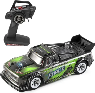 Produktbild von WLtoys 284131 RC Auto 1/28 Short Truck Car 2.4GHz RC Rennauto 30km/h High Speed Kinder Geschenk RTR mit Metallgehaeuse