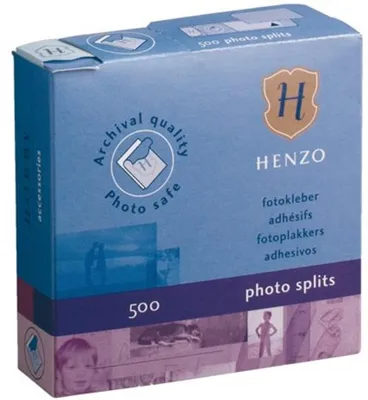 Immagine prodotto di Nastro per foto, 500 pezzi - Henzo