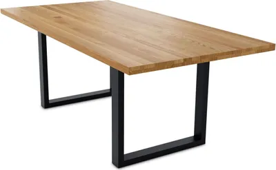 Produktbild von Esstisch Daisey 4 200x78x100 Esszimmertisch Massivholz Wildeiche