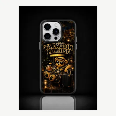 Productafbeelding van iPhone 15 Pro hoesje, telefoonhoesje, beschermhoesje, case met vakantiemotief – LUNØIR ©