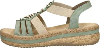 Image de Rieker Sandalen Plat  Sandalen Plat - Mint - Maat 39