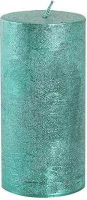 Zdjęcie produktu dla Świeca Cylindryczna 6X12Cm, Zielona