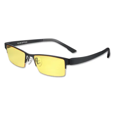 Produktbild von KLIM Optics, Uni, Rechteck, Gaming, Schwarz, Bernstein, 18 g