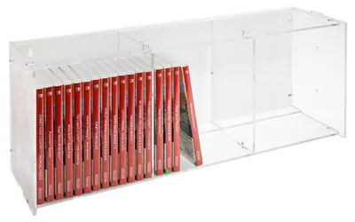 Produktbild von STACK - Modulares Regal aus Acrylglas für Nintendo Switch Spiele, stapelbar / Medienregal Aufbewahrung Wandmontage