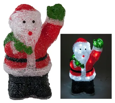 Image de Père Noël déco LED Éclairage de Noël