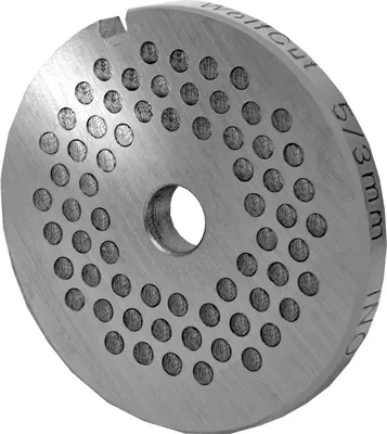 Produktbild von Fleischwolfscheibe, Lochscheibe aus Inox Stahl Größe 5 in 3,0 mm Bohrung von WOLFCUT