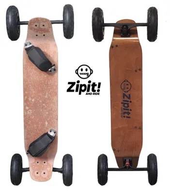Productafbeelding van Zipit Hyena mountainboard, 94 cm lang, 20 cm breed, met luchtbanden