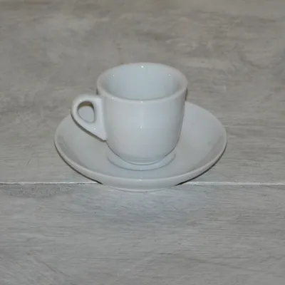 Obrázek produktu pro Kávová souprava Clara pro 6 osob z bílého porcelánu