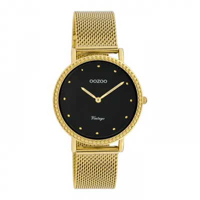 Produktbild von Oozoo - Damenuhr - C20055 - Gold Schwarz