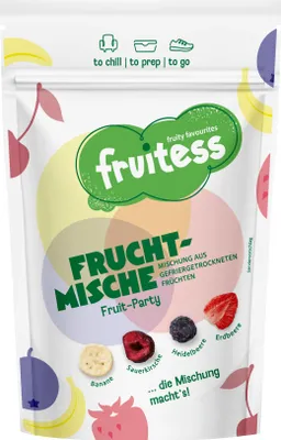 Produktbild von Gefriergetrocknete Fruit-Party FRUITESS FRUCHTMISCHE, 45g