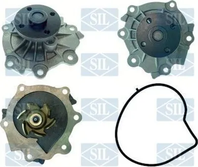 Produktbild von Saleri SIL PA1708 Kühlmittelpumpe Wasserpumpe