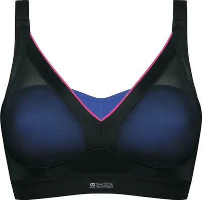 Produktbild von Shock Absorber Sport-BH bra bustier aktiv Shaped Support schwarz-pink 70 D