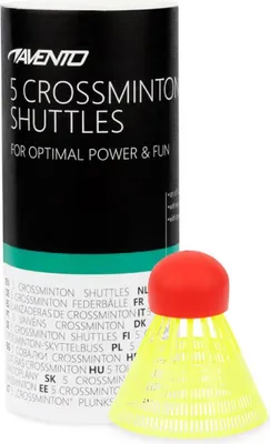 Produktbild von Crossminton-Ballset mit roter Spitze, 1 Set