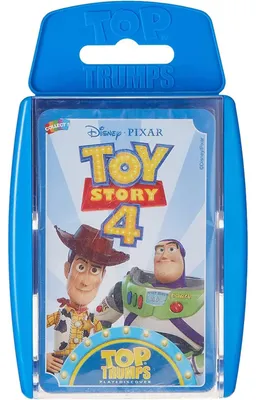 Image de Top Trumps - Toy Story 4 (anglais) Jeu de cartes Quartet Jeu pour enfants Pixar