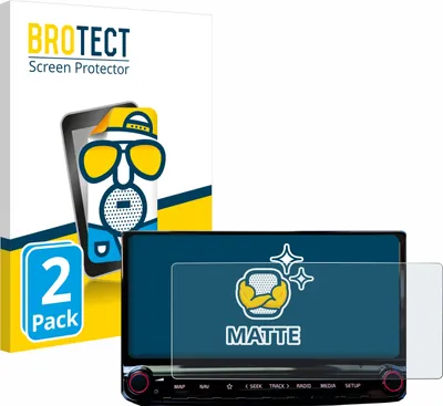 Produktbild von 2x BROTECT Schutzfolie für Kia Ceed 2022 Infotainment System 10.25" Displayschutz Displayschutzfolie Folie Matt Entspiegelungsfolie