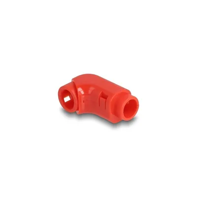 Produktbild von Delock Kabel Clips zum Abwinkeln 8 Stück rot