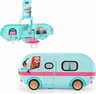 Produktbild von LOL Surprise! Glam N' Go Camper Spielset - 50+ Überraschungen, 10+ Spielbereiche
