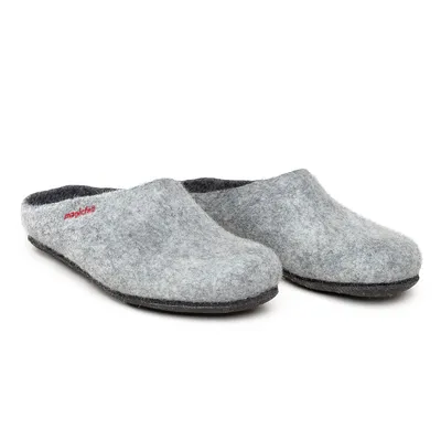 Produktbild von Magicfelt Filz Pantoffeln Aus 100% reiner Wolle, Rutsch- und wasserfeste Sohle, Anatomisch geformt