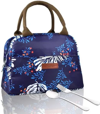 Immagine prodotto di Borsa termica trasparente per attività all'aperto/lavoro/scuola - Una borsa leggera e termica per donne e ragazze.