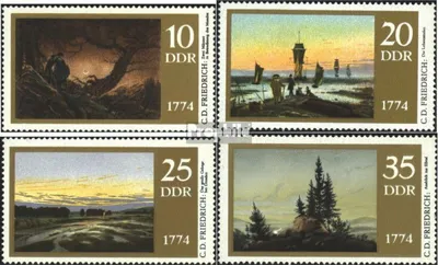 Produktbild von Briefmarken DDR 1974 Mi 1958-1961 (kompl.Ausgabe) postfrisch 200.Geburtstag von Friedrich