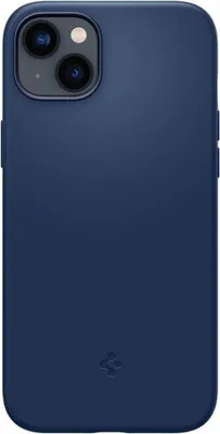 Produktbild von Spigen SILIKON FIT MAG MAGSAFE IPHONE 14 PLUS MARINEBLAU Handyhülle