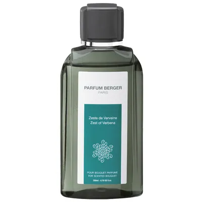 Produktbild von Maison Berger Paris Zitronen-Verbene Refill für Raumduft Diffuser, Flasche, Flüssigkeit, Zitrus, Eisenkraut, Transparent, 200 ml, Kunststoff