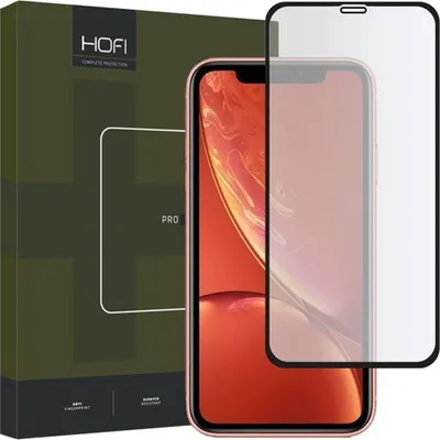 Produktbild von Hofi Hybridglas Iphone 11 / Xr Schwarzes Hybridglas