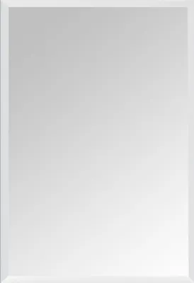 Immagine prodotto di Relaxdays Specchio senza cornice, 50 x 70 cm, specchio angolare sfaccettato, formato verticale e orizzontale, ingresso e bagno, specchio da parete, vetro