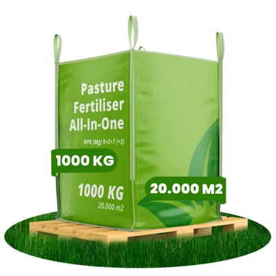 Zdjęcie produktu dla Nawóz Pastwiskowy Wszystko w jednym (1000 kg – na 20000 m2) - Organifer