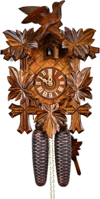 Immagine prodotto di Orologio a cucù con 5 elementi decorativi e un uccellino