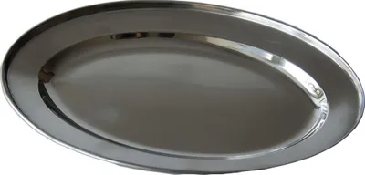 Produktbild von tablett oval 25x17,5cm aus Edelstahl