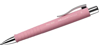 Image de Stylo à bille Poly Ball XB rose paquet de 5 pièces