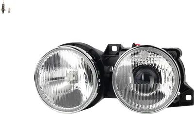 Produktbild von Scheinwerfer passend für BMW 3er E30 09/87- 01/92 Links Leuchtmittel 63121386729 63121386805 63121386753 Johns