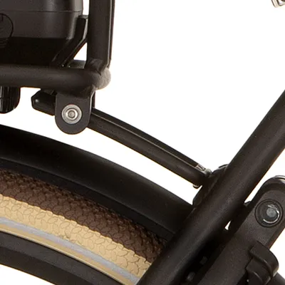 Produktbild von Cortina Achterdrager Klammer 170 mm Bafang Jet Black Matt
