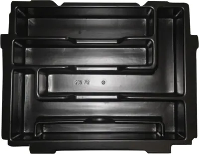 Produktbild von Makita P-83668, Werkzeugkasten, Schwarz, 388 mm, 283 mm, 64 mm