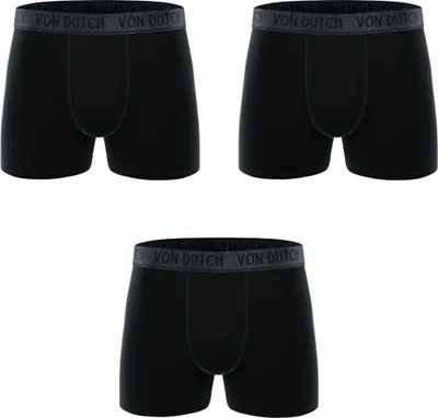 Produktbild von Von Dutch Originals Boxershorts 3-PACK Basic Brief Black M