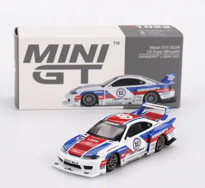 Obrázok produktu pre _Nissan LB-Super Silhouette S15 SILVIA GARASIDRIFT x LBWK 2025 - Mini GT 1:64
